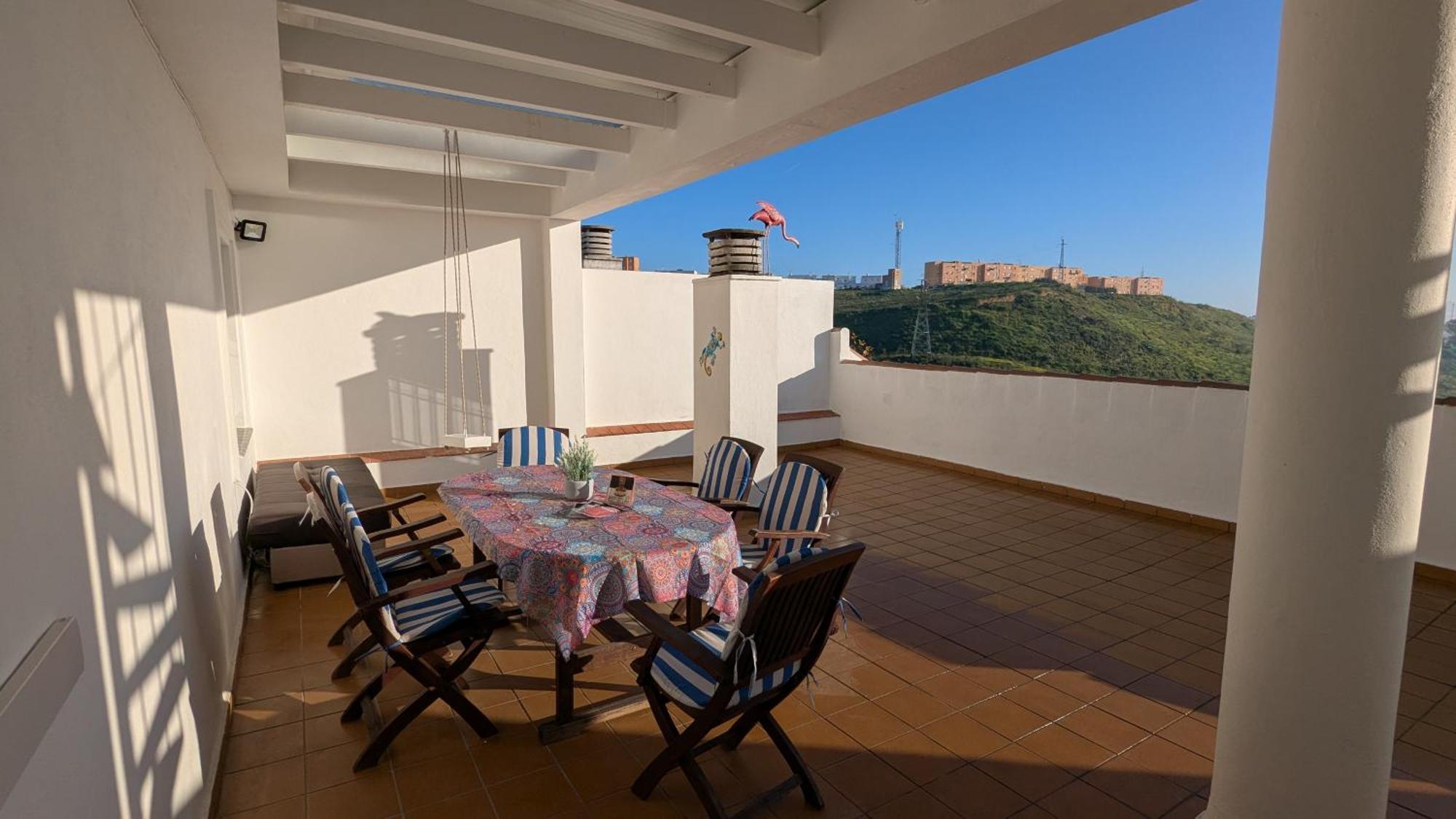 Atico Arcos Terraza Relax Lägenhet Arcos de la Frontera Exteriör bild