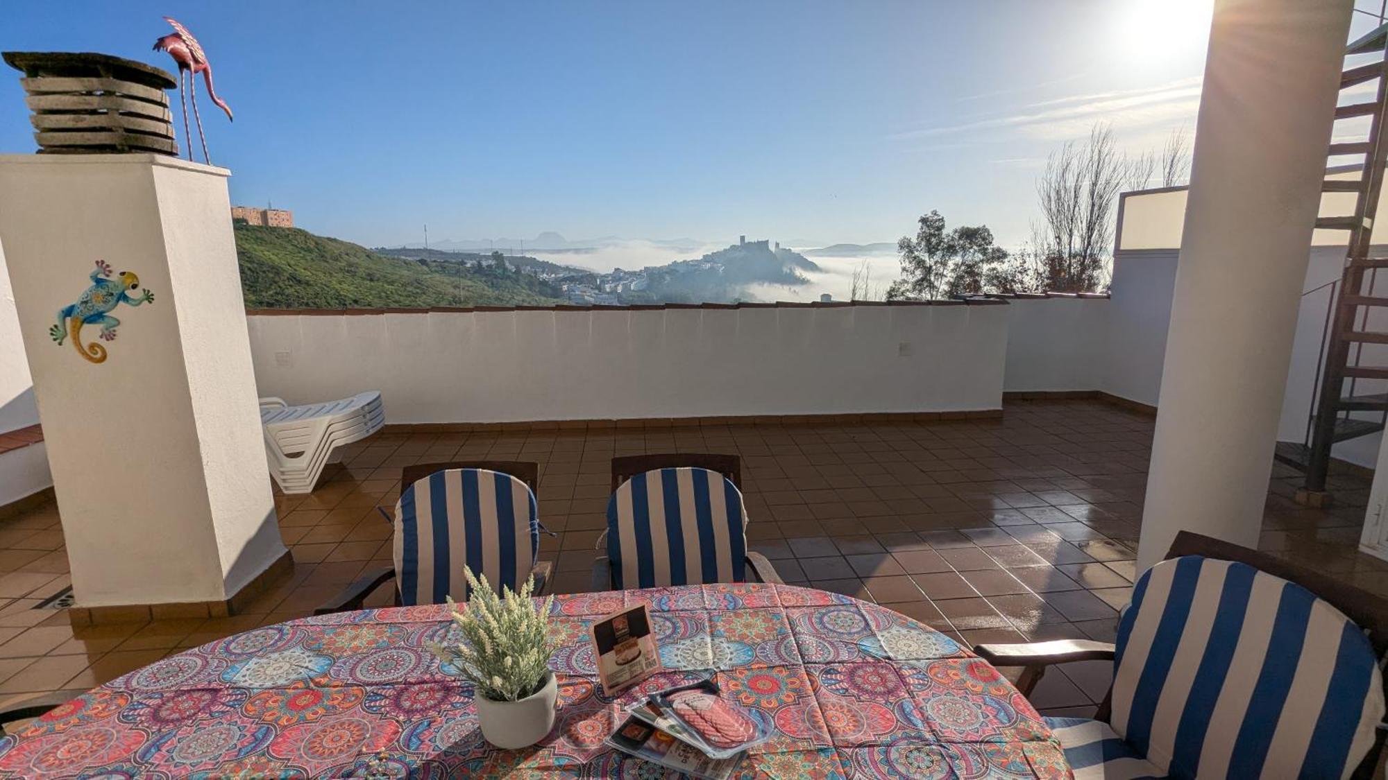 Atico Arcos Terraza Relax Lägenhet Arcos de la Frontera Exteriör bild