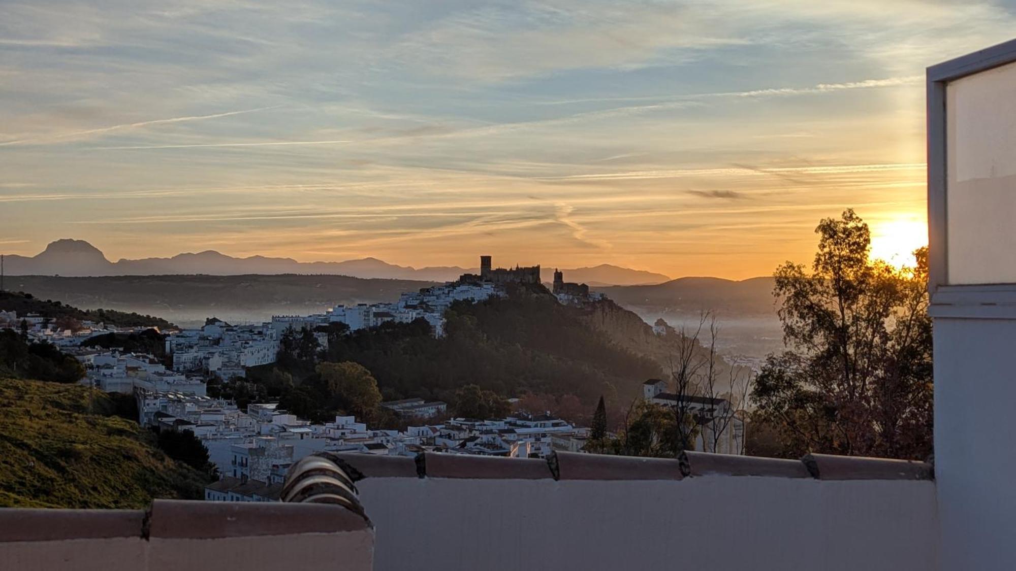 Atico Arcos Terraza Relax Lägenhet Arcos de la Frontera Exteriör bild